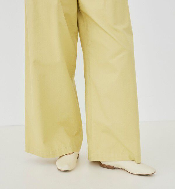 TOMORROWLAND GOODS「GALERIE VIE LAUREL カバードスリッポン」|スリッポン|