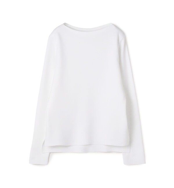 GALERIE VIE「シーアイランドコットン ボートネックプルオーバー」|ニット・セーター|11 ホワイト