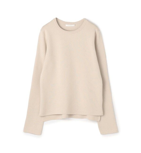 GALERIE VIE「シーアイランドコットン クルーネックプルオーバー」|ニット・セーター|43 ベージュ