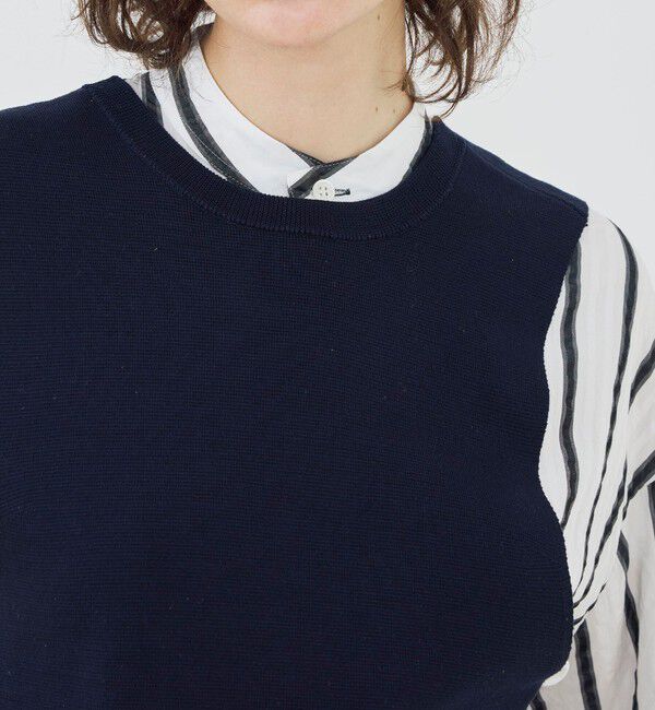 GALERIE VIE「ミラノリブ 2-wayベスト」|ベスト・ジレ|