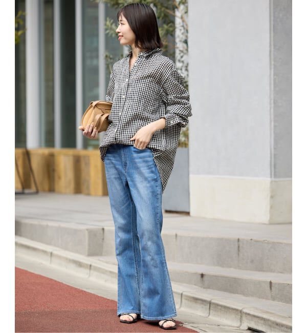 SLOBE IENA「《追加》リネンコットンレギュラーシャツ」|シャツ・ブラウス|