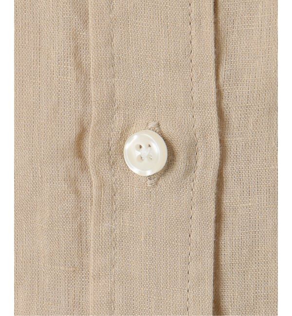 SLOBE IENA「《追加》リネンコットンレギュラーシャツ」|シャツ・ブラウス|