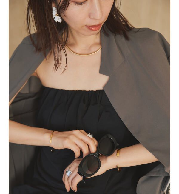 VERMEIL par iena「《予約》Drape Fit オールインワン」|オールインワン|