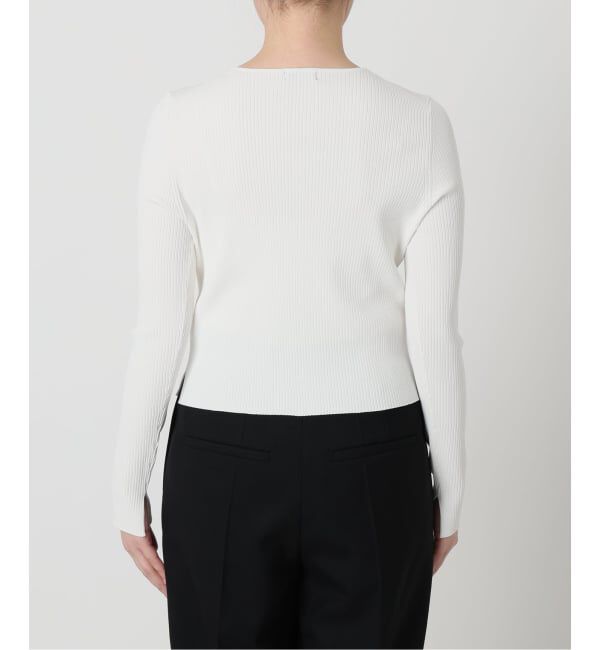 VERMEIL par iena「《予約》RIB Vネックカーディガン」|カーディガン|