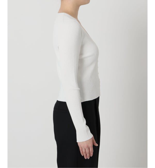 VERMEIL par iena「《予約》RIB Vネックカーディガン」|カーディガン|