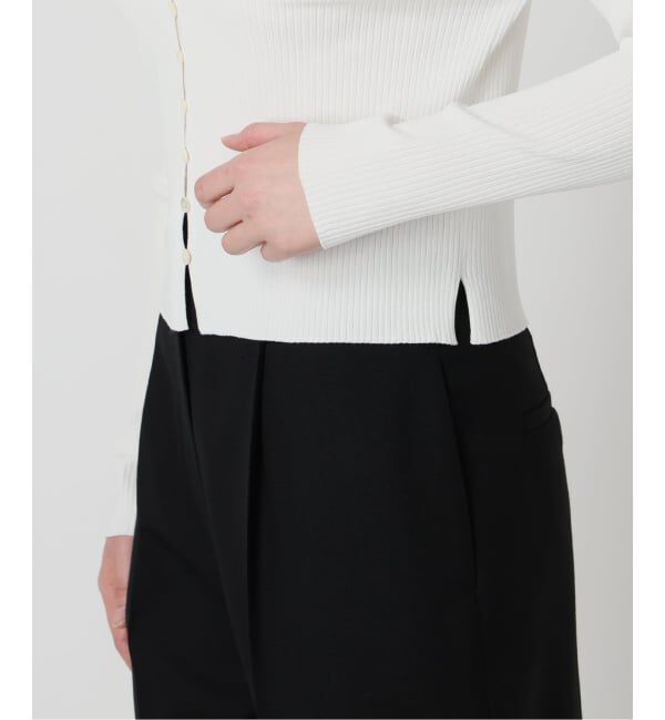 VERMEIL par iena「《予約》RIB Vネックカーディガン」|カーディガン|