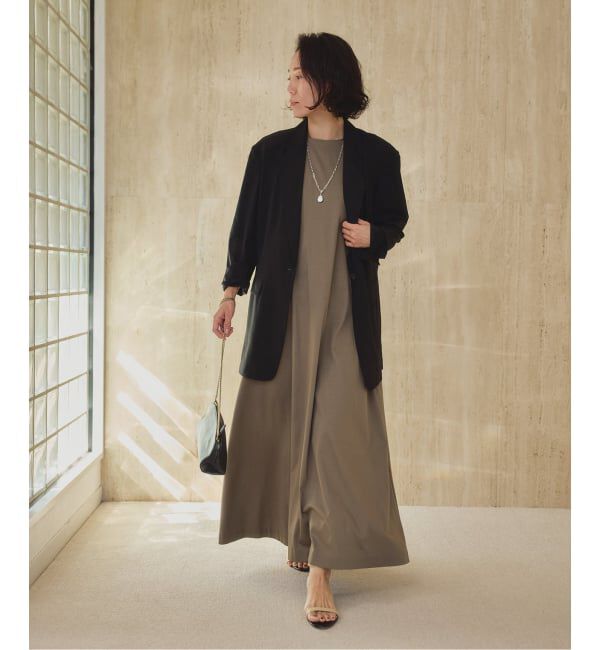 VERMEIL par iena「《予約》Smooth マキシワンピース」|ワンピース|