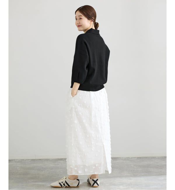 IENA「ウォッシャブル パールボタンプルオーバー」|ニット・セーター|