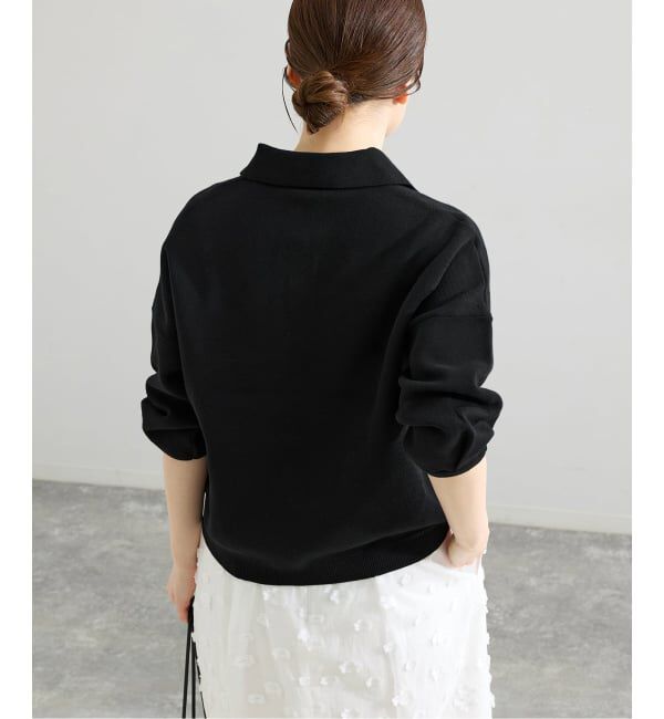 IENA「ウォッシャブル パールボタンプルオーバー」|ニット・セーター|