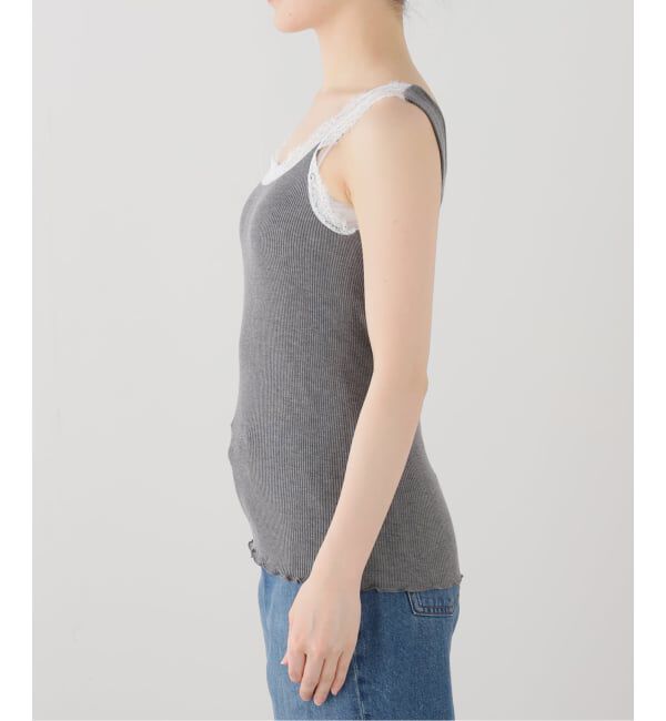 IENA「レーステレコキャミソール」|Tシャツ・カットソー|