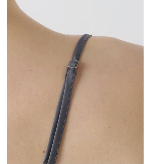 IENA「《追加2予約》リバーレースサテンキャミソール」|キャミソール|