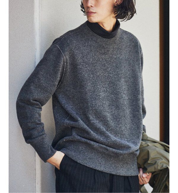 EDIFICE「【LOOPWHEELER for LOWERCASE】別注 ツリアミウール ルーズスウェット」|スウェット・ジャージ|