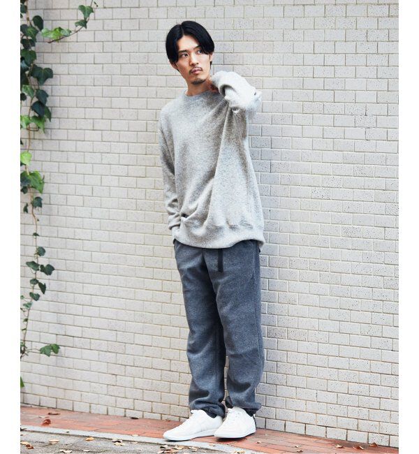 EDIFICE「【LOOPWHEELER for LOWERCASE】別注 ツリアミウール ルーズスウェット」|スウェット・ジャージ|