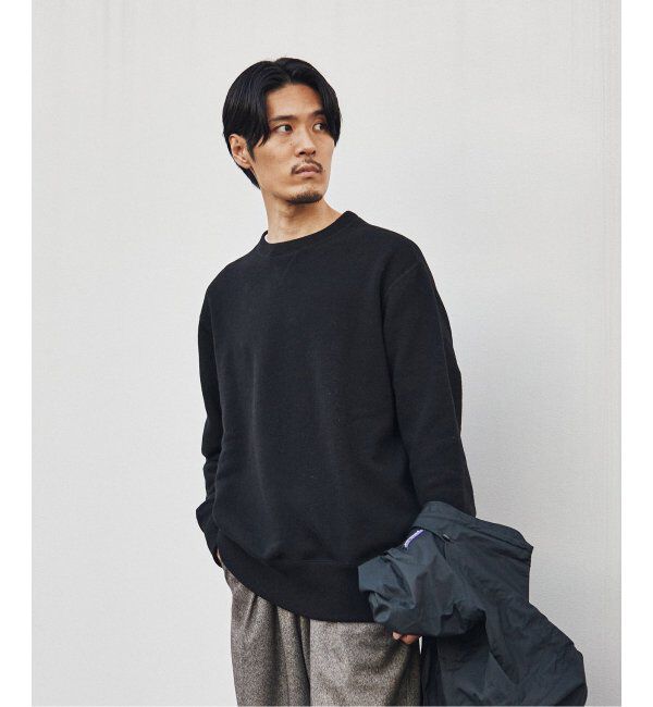 EDIFICE「【LOOPWHEELER for LOWERCASE】別注 ツリアミウール ルーズスウェット」|スウェット・ジャージ|
