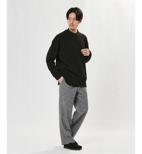 EDIFICE「【LOOPWHEELER for LOWERCASE】別注 ツリアミウール ルーズスウェット」|スウェット・ジャージ|