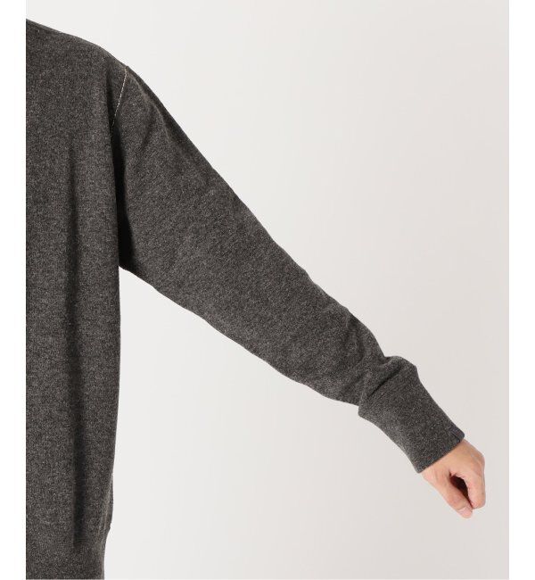 EDIFICE「【LOOPWHEELER for LOWERCASE】別注 ツリアミウール ルーズスウェット」|スウェット・ジャージ|