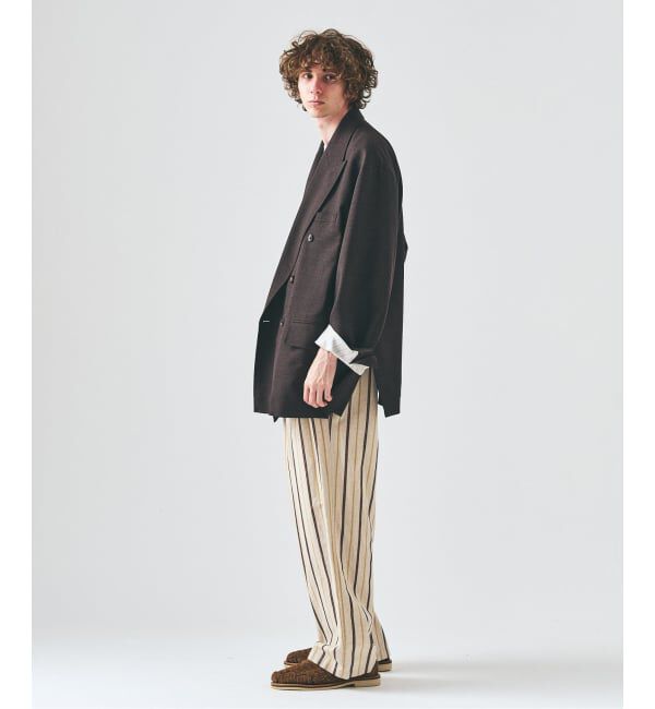 417 EDIFICE「ノルマンディーリネン パンツ」|スラックス|