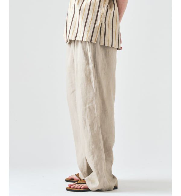 417 EDIFICE「ノルマンディーリネン パンツ」|スラックス|