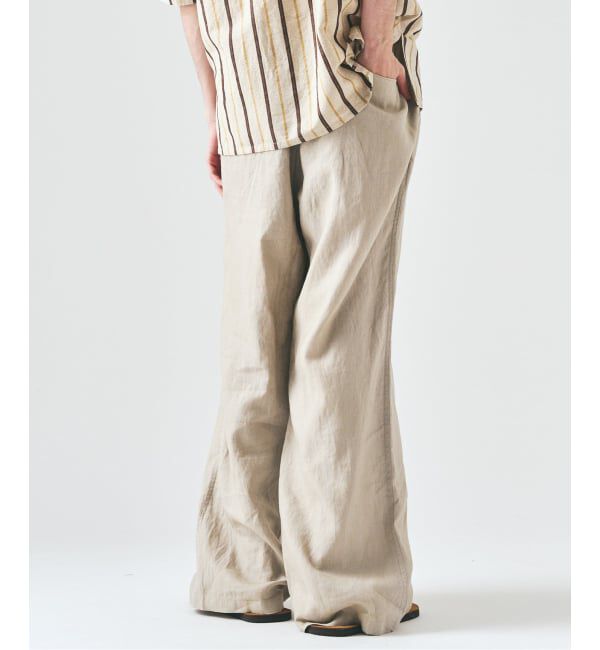 417 EDIFICE「ノルマンディーリネン パンツ」|スラックス|