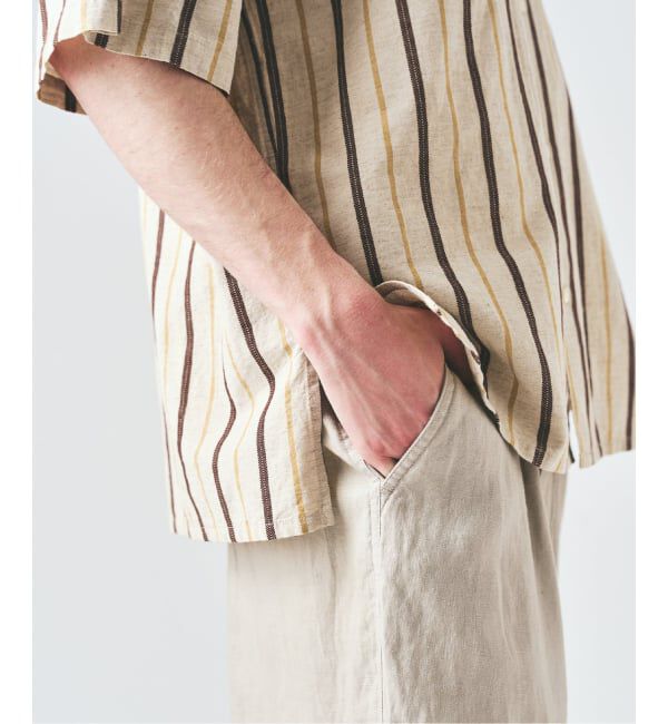 417 EDIFICE「ノルマンディーリネン パンツ」|スラックス|