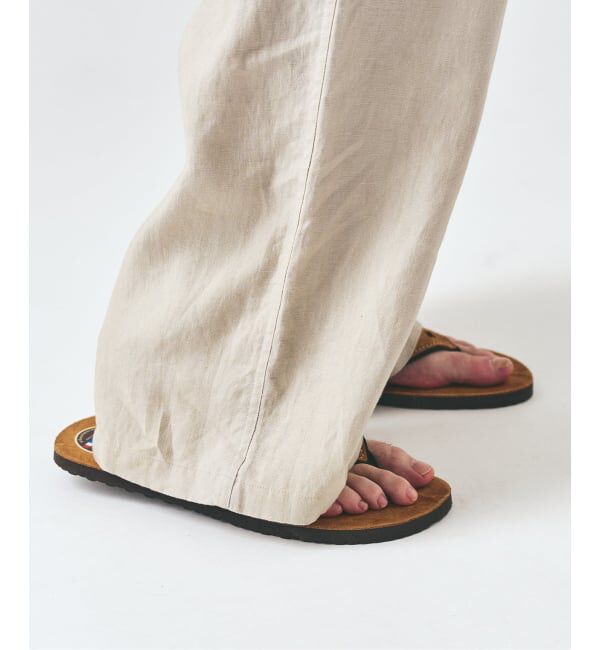 417 EDIFICE「ノルマンディーリネン パンツ」|スラックス|