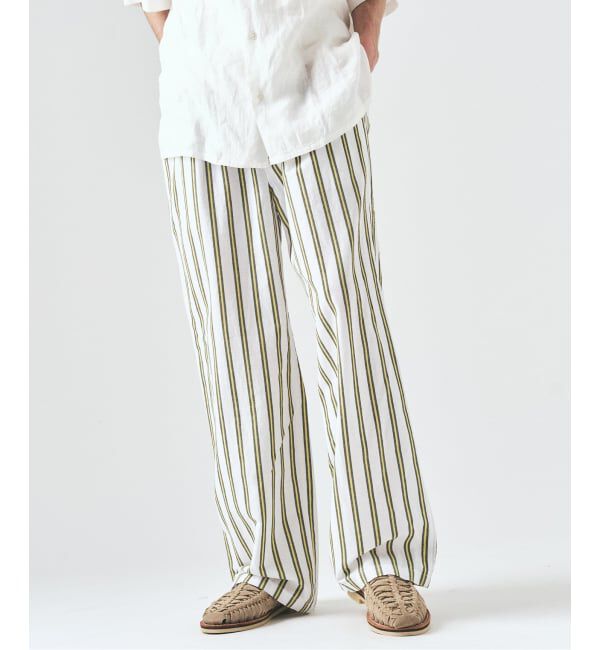 417 EDIFICE「ノルマンディーリネン パンツ」|スラックス|