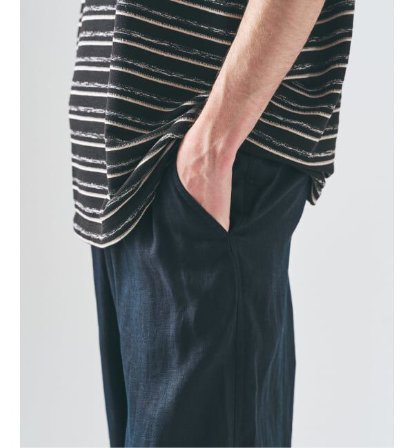 417 EDIFICE「ノルマンディーリネン パンツ」|スラックス|