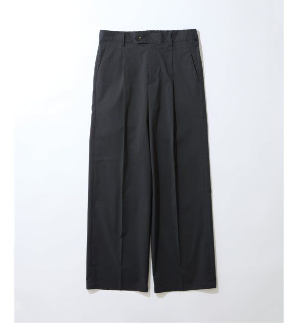 EDIFICE「《予約》モダン サッカー イージー トラウザー」|スラックス|ブラック