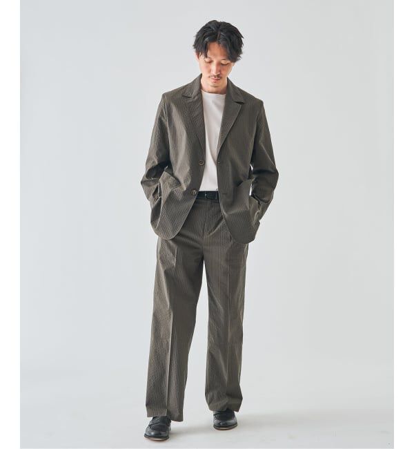 EDIFICE「《予約》モダン サッカー イージー トラウザー」|スラックス|