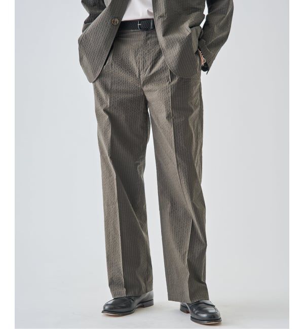 EDIFICE「《予約》モダン サッカー イージー トラウザー」|スラックス|