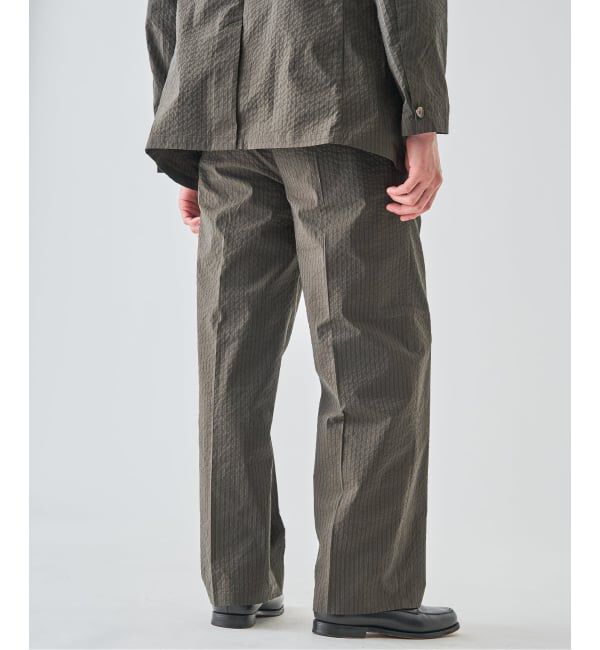 EDIFICE「《予約》モダン サッカー イージー トラウザー」|スラックス|