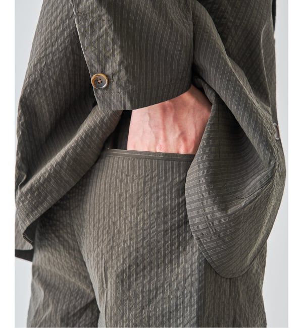 EDIFICE「《予約》モダン サッカー イージー トラウザー」|スラックス|