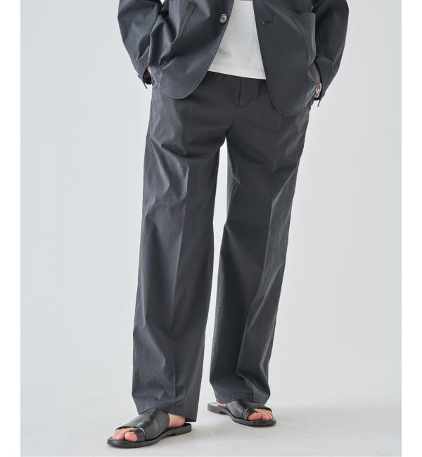 EDIFICE「《予約》モダン サッカー イージー トラウザー」|スラックス|