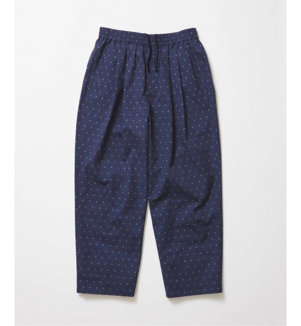 EDIFICE「《予約》サッカー プリント イージー パンツ」|スラックス|