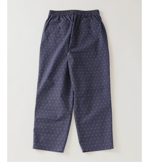 EDIFICE「《予約》サッカー プリント イージー パンツ」|スラックス|