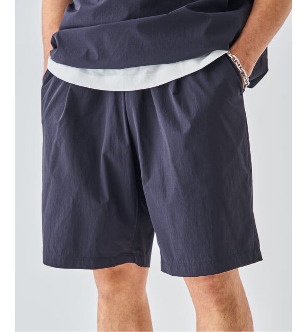 EDIFICE「《予約》【EDIFICE ALL-DAY SETUPシリーズ】2点セット プルオーバー Tシャツ&ショーツ」|シャツ・ブラウス|