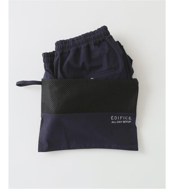 EDIFICE「《予約》【EDIFICE ALL-DAY SETUPシリーズ】2点セット プルオーバー Tシャツ&ショーツ」|シャツ・ブラウス|