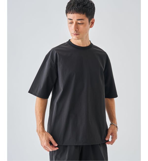 EDIFICE「《予約》【EDIFICE ALL-DAY SETUPシリーズ】2点セット プルオーバー Tシャツ&ショーツ」|シャツ・ブラウス|