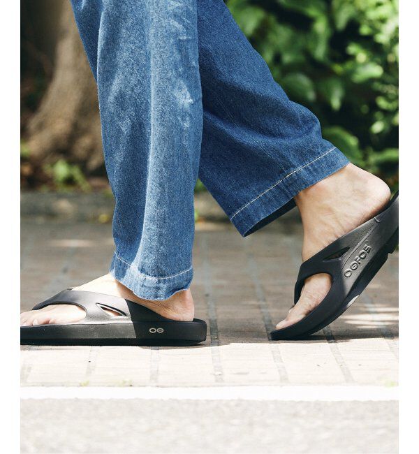 JOURNAL STANDARD relume「【OOFOS / ウーフォス】OORIGINALサンダル」|サンダル|ブラック