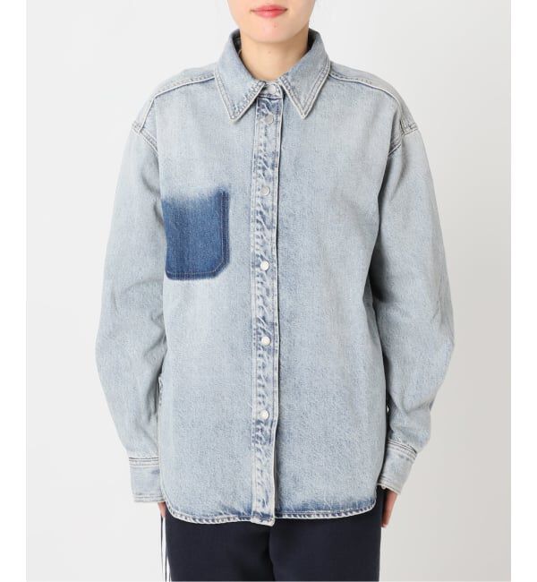 journal standard L'essage「【HAIKURE/ハイクル】BELLA AUTHENTIC LAX NANY CELESTI　シャツ」|シャツ・ブラウス|