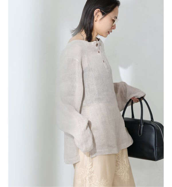 JOURNAL STANDARD「《予約》ゼフィールメッシュ2WAYブラウス」|シャツ・ブラウス|