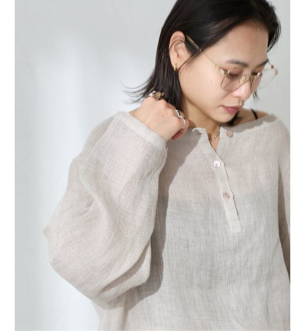 JOURNAL STANDARD「《予約》ゼフィールメッシュ2WAYブラウス」|シャツ・ブラウス|