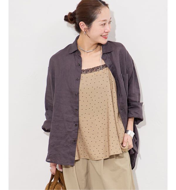 JOURNAL STANDARD「《予約》ドットプリントキャミ」|シャツ・ブラウス|