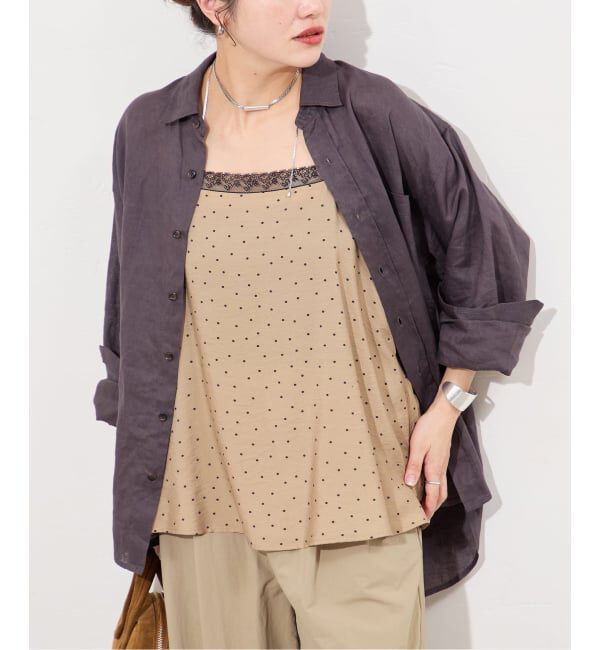 JOURNAL STANDARD「《予約》ドットプリントキャミ」|シャツ・ブラウス|
