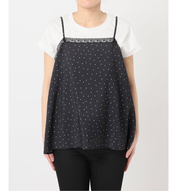 JOURNAL STANDARD「《予約》ドットプリントキャミ」|シャツ・ブラウス|