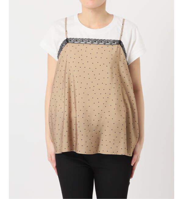 JOURNAL STANDARD「《予約》ドットプリントキャミ」|シャツ・ブラウス|