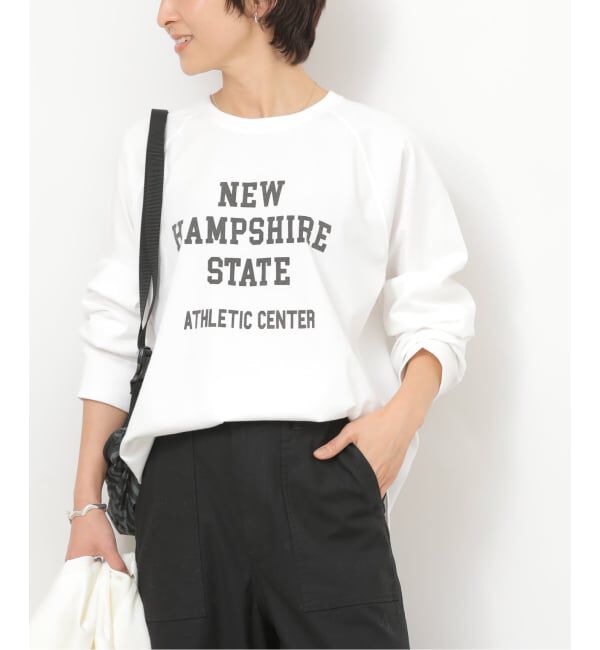 JOURNAL STANDARD relume「《追加》ラグランスリーブカレッジロングスリーブTEE」|Tシャツ・カットソー|