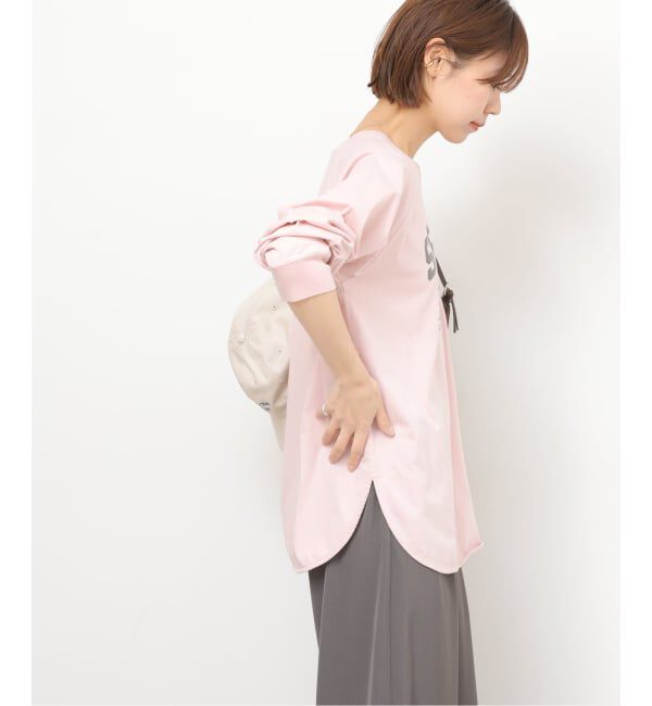 JOURNAL STANDARD relume「《追加》ラグランスリーブカレッジロングスリーブTEE」|Tシャツ・カットソー|