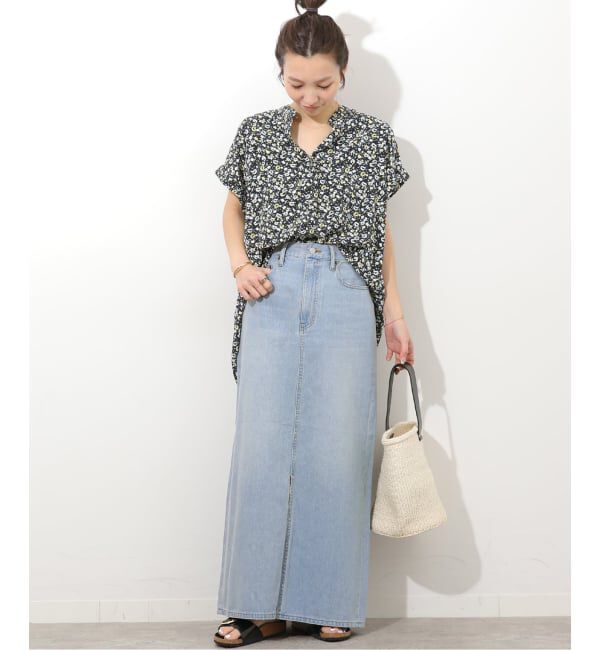 JOURNAL STANDARD relume「Iラインスリットデニムスカート」|スカート|