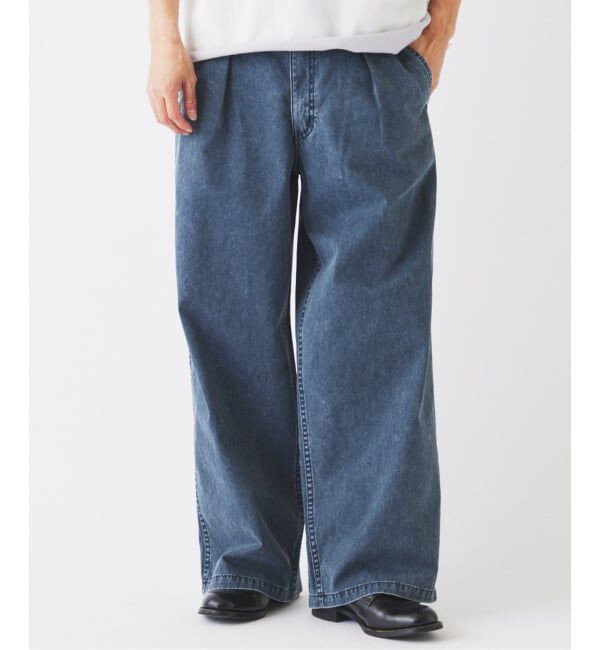 JOURNAL STANDARD relume「《予約》ワイドカット フェード チノパンツ」|チノ|